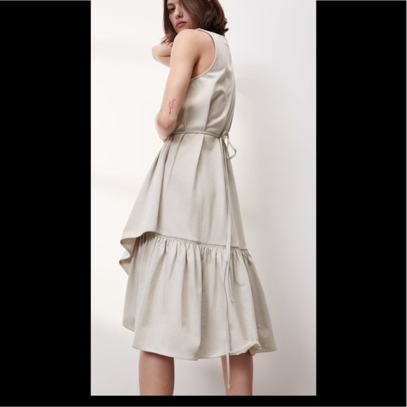 Zara Ruffled Wrap Dress - Picture 6 of 14